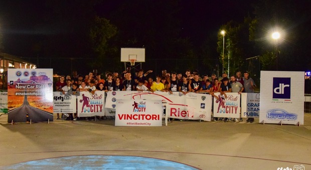 Successo per la settima edizione del Rieti Basket City, ecco tutti i vincitori