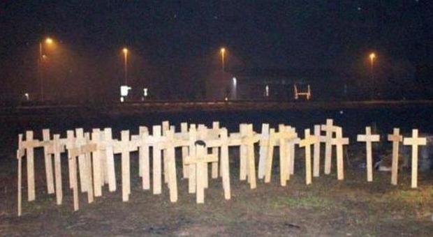 Il cimitero dei suicidi per la crisi