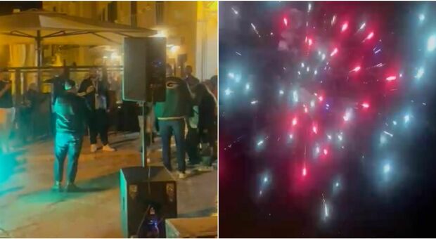 Concerto per la malavita con fuochi d'artificio: a Bari vecchia scene da Gomorra. Ecco cosa è successo
