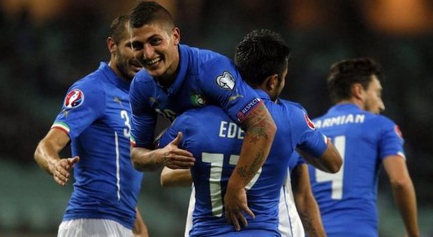 Azerbaigian-Italia 1-3: i gol di Eder, El Shaarawy e Darmian valgono la qualificazione agli Europei