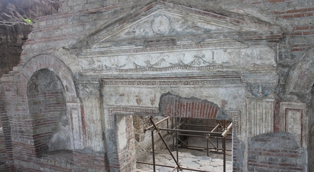 Somma Vesuviana, scoperta grande cisterna nella «villa di Augusto»