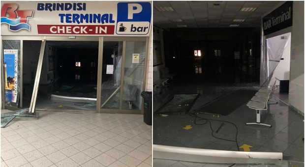 Porto, vandali nella notte ne terminal passeggeri di Brindisi. Patroni Griffi: «Sembra una spedizione punitiva. I danni sono ingenti»