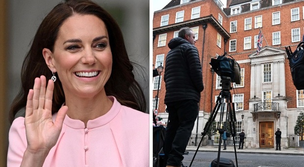 Kate Middleton operata all'addome: «In ospedale per 14 giorni, le sue condizioni serie»