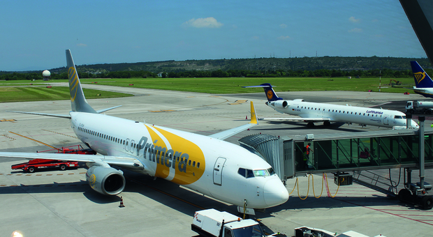 L'aeroporto di Trieste: non ci sono più voli per Roma e Milano