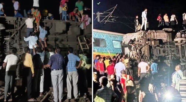Scontro tra treni, il tragico incidente in India: «Più di 120 morti e 850 feriti»