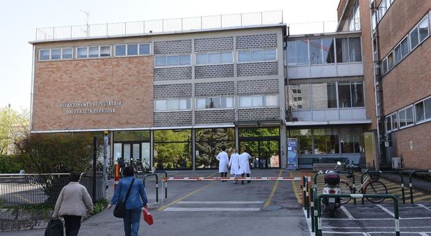 Il reparto pediatrico dell'ospedale di Padova