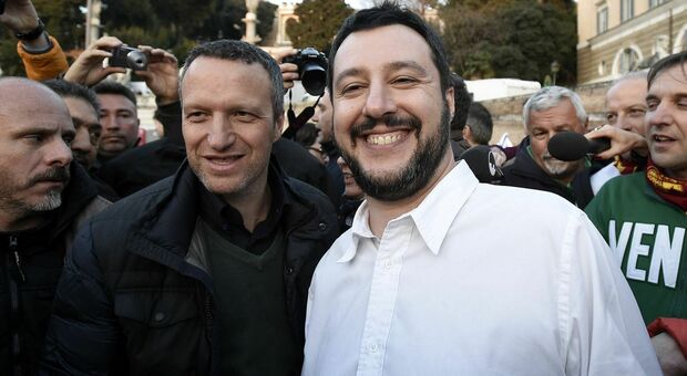 Flavio Tosi e Matteo Salvini