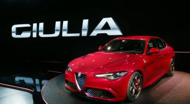 La nuova Giulia dell'Alfa Romeo