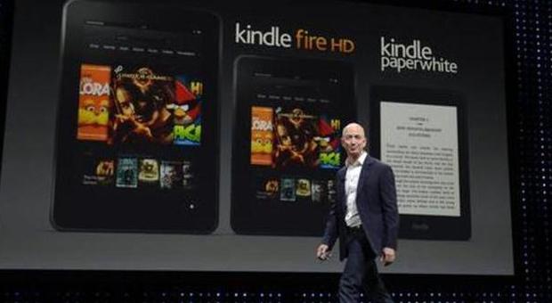 Amazon progetta un tablet con schermo XXL: in arrivo un dispositivo da 12 pollici