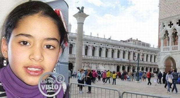 Angela, 11 anni, ritrovata in Piazza San Marco