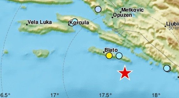 Terremoto a Dubrovnik di 4.4, paura sulla costa dalmata nella notte