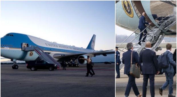 Aereo Casa Bianca, mail ai giornalisti: «Basta rubare posate, piatti e bicchieri dall'Air force One»