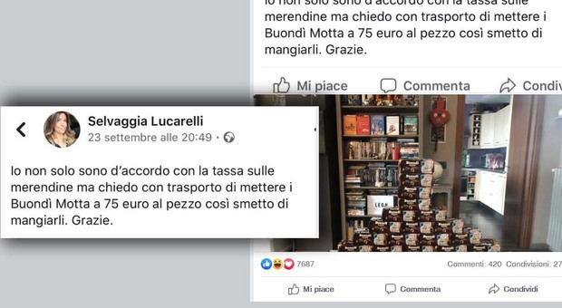 La Lucarelli difende lo spot che irride Napoli. È polemica
