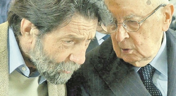 Massimo Cacciari e Giorgio Napolitano