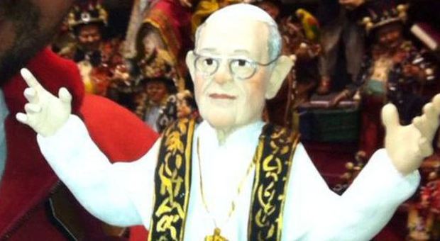 Papa Francesco nel presepe La sua statuetta la più venduta