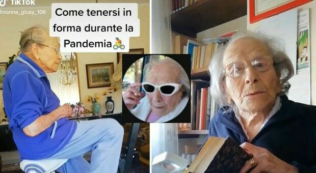 Nonna Giusy, «107 anni e non sentirli». Festa di compleanno su TikTok, dove dispensa pillole di saggezza