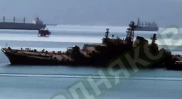 Nave russa colpita nel Mar Nero dai super droni di Kiev: cosa è successo alla Olenegorsky Gornyak