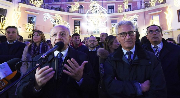 Inchiesta sulle luci d'artista, Napoli e De Luca: «Siamo sereni»