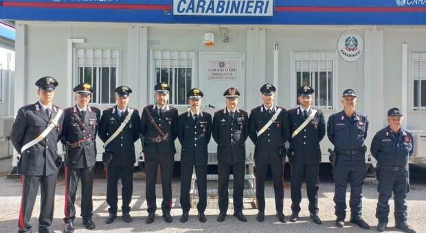 Carabinieri, il comandante della legione Lazio Andrea Taurelli Salimbeni per la prima volta in visita al comando di Rieti