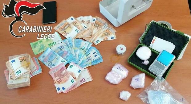 In casa 360 grammi di cocaina e 14mila euro: arrestato