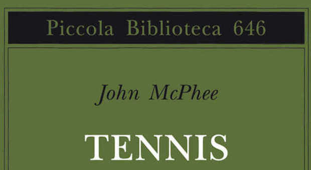 La copertina di Tennis di John McPhee