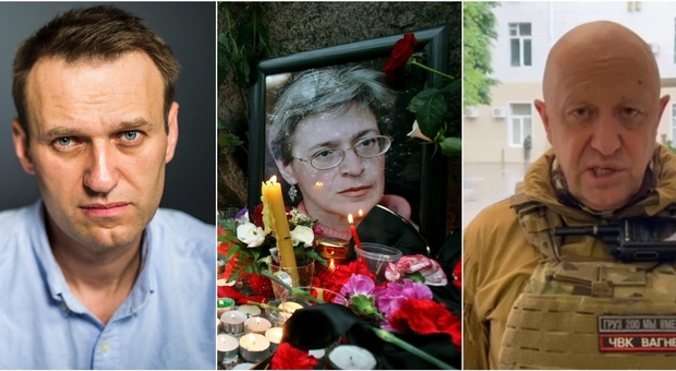 Putin, i "nemici" morti: la lunga scia da Nemtsov e Politkovskaya a Prigozhin sino a Navalny