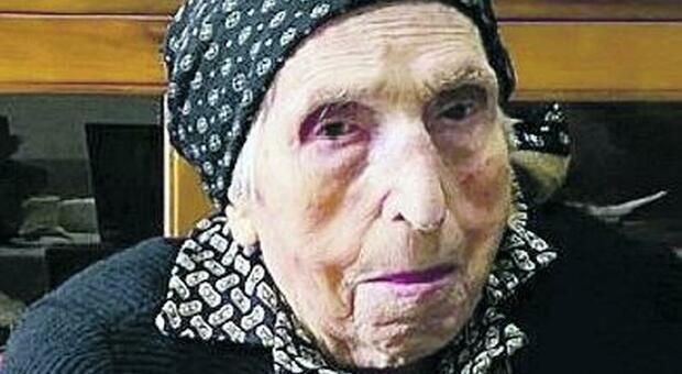 Morta a 108 anni la seconda donna più anziana della provincia