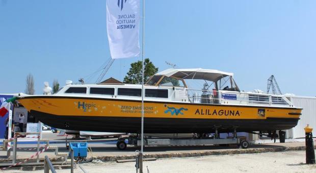 Hepic, prima imbarcazione a idrogeno per il trasporto passeggeri al Salone nautico di Venezia