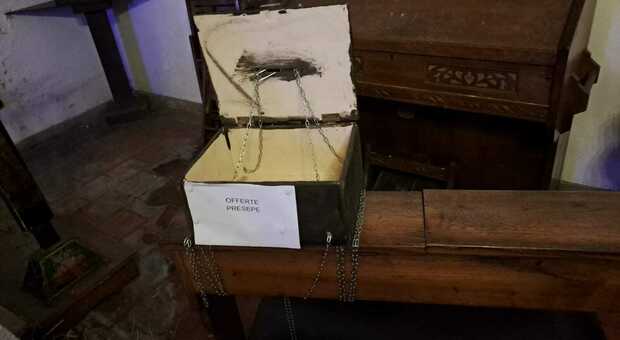 Ladri senza scrupoli a Ceccano, rubate le offerte per il presepe della chiesa Madonna della Pace