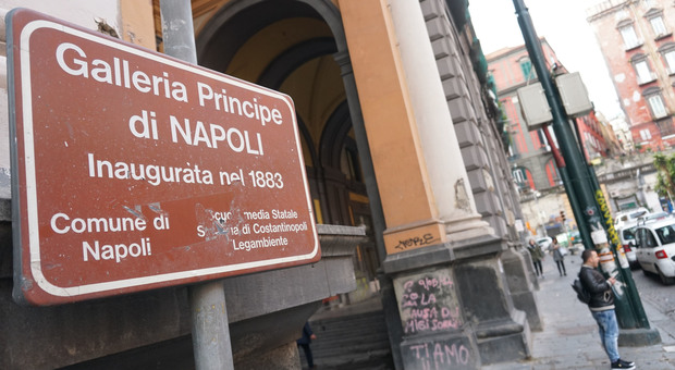 Gli assessori Clemente e Piscopo: riaperta la Galleria Principe di Napoli