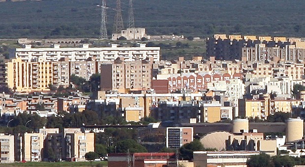 Una veduta di Paolo VI, alla periferia di Taranto