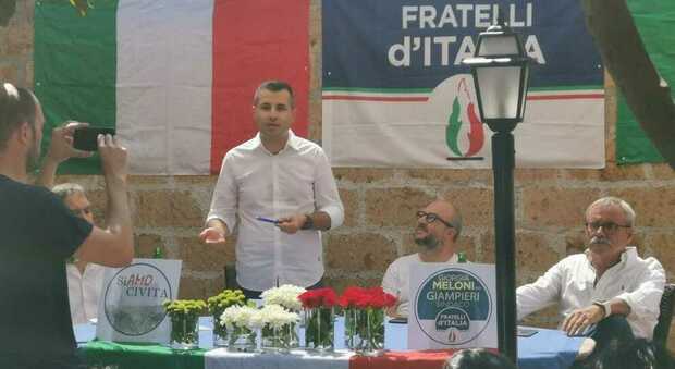Civita Castellana, Fratelli d'Italia corre da solo: Luca Giampieri candidato sindaco
