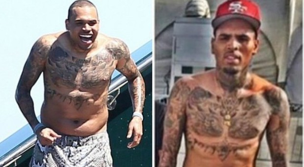 Chris Brown dimagrito e quasi irriconoscibile: il confronto in due foto su Instagram -GUARDA