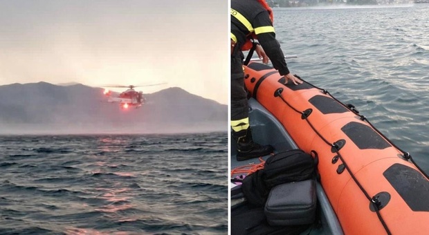 Battello turistico si ribalta per una tromba d'aria: un morto e 4 dispersi sul Lago Maggiore