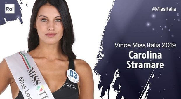 Carolina Stramare vince Miss Italia 2019