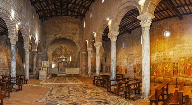 Castel Sant'Elia: basilica (XI sec.)