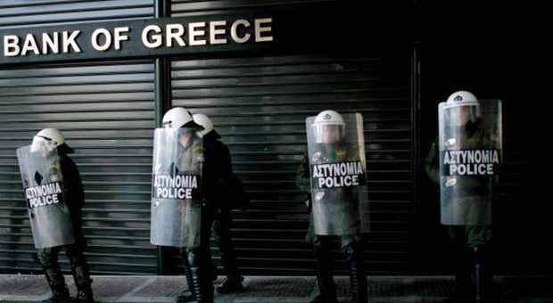 Grecia, banche chiuse fino a mercoledì