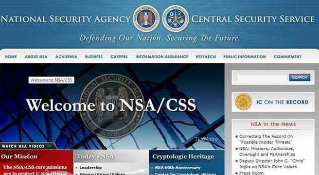 Datagate, sito Nsa violato: Anonymous rivendica ma l'agenzia nega: «Problema tecnico»
