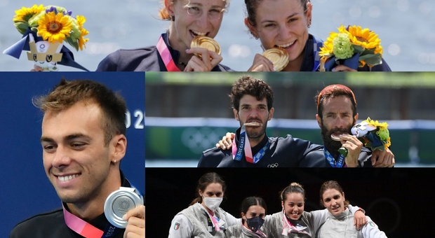 Le medaglie dell'Italia oggi a Tokyo: miracolo Paltrinieri, canottaggio donne storico oro (e anche bronzo), fioretto rivincita in finalina
