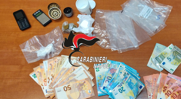 La droga era nascosta nella lavatrice: 36enne arrestato nel Napoletano
