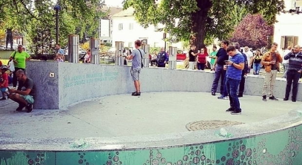 Una fontana da cui sgorga la birra: è la prima del genere in Europa