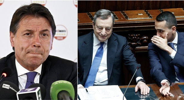 Conte: «Sostegno a Draghi non è in discussione» Tra Di Maio e l'ex premier ora sorride Salvini