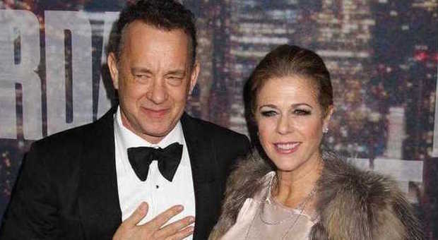 Dramma Tom Hanks, sua moglie Rita ha un cancro al seno