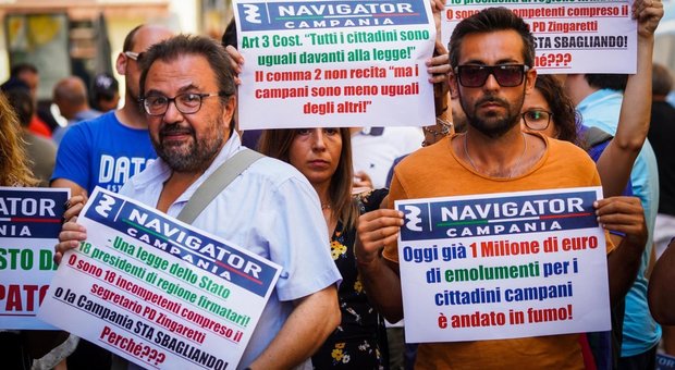 Navigator, M5S contro De Luca: «Campania zimbello d'Italia»