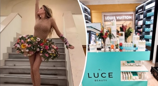 Luce Beauty: Alessia Marcuzzi incontra i fan venerdì pomeriggio a Roma per il suo pop up store