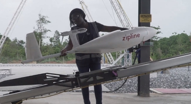 Ghana, droni in volo per fornire farmaci salvavita