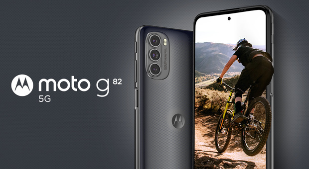 Motorola mette in campo tutta la sua esperienza audio e video con il nuovo Moto g82 5G