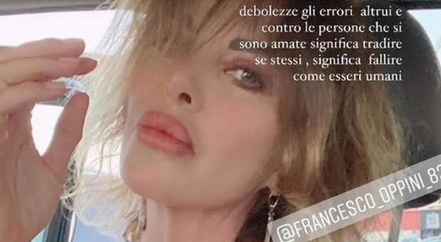 Il post di Alba Parietti su Instagram