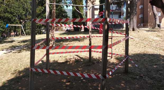 Vandali al Parco Muratori di Velletri