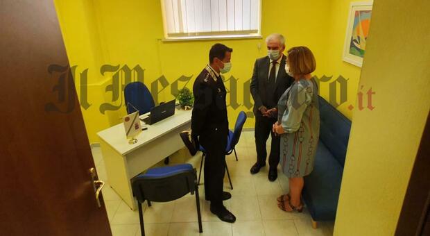 Latina, una stanza per le donne vittime di violenza: cerimonia di inaugurazione al comando provinciale dei carabinieri